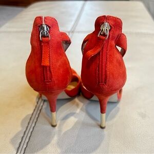 Elegant orange Women's Heels